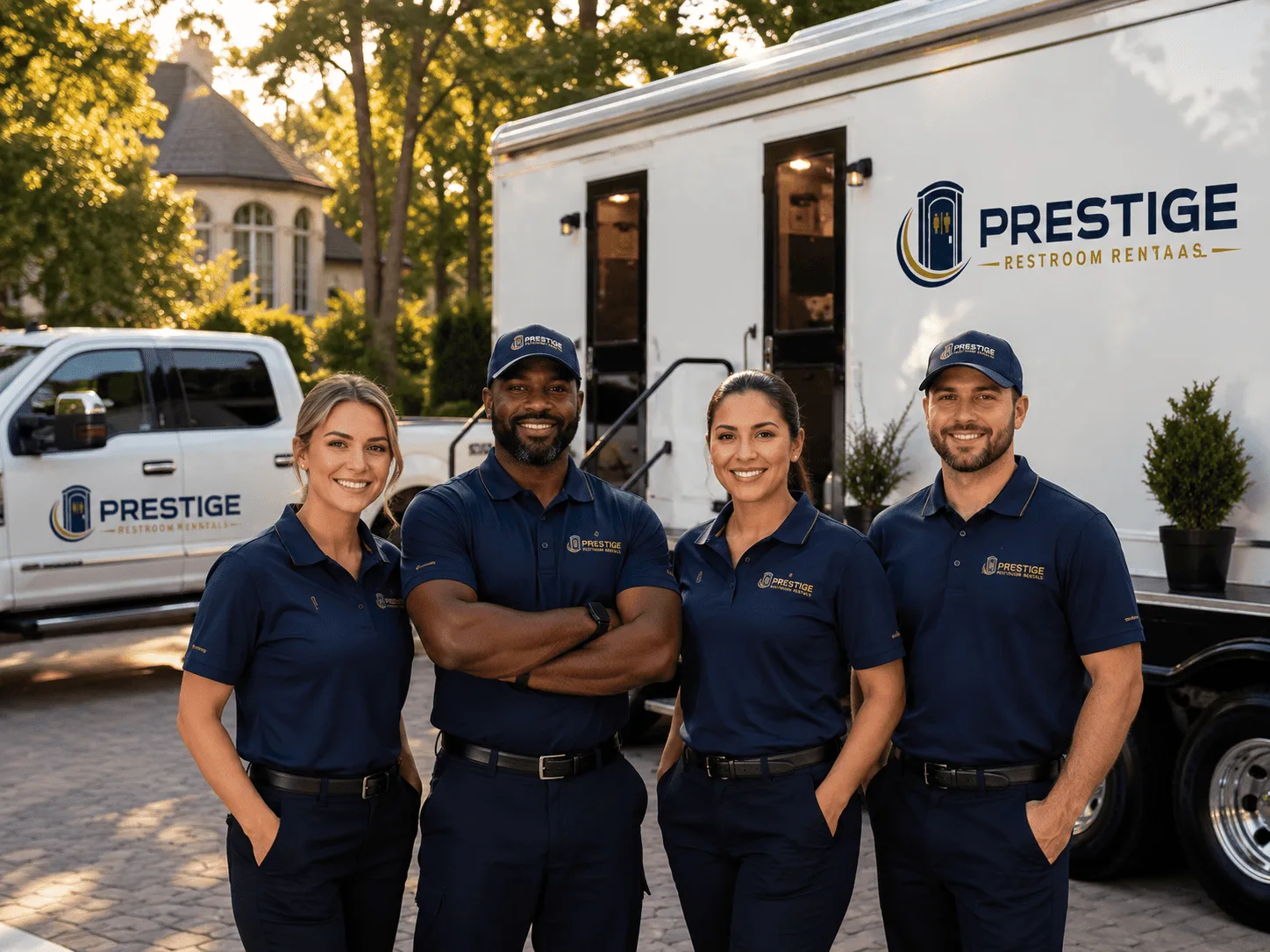 Trusted Luxury Portable Restrooms company in Independence, LA